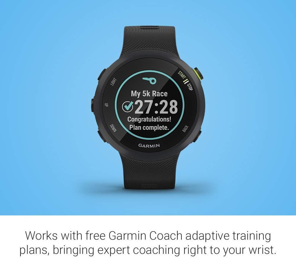 가민 Garmin 스마트 워치 포러너 45s GPS 심박수 측정 러닝 시계 블랙 리뉴얼 : 건강부기
