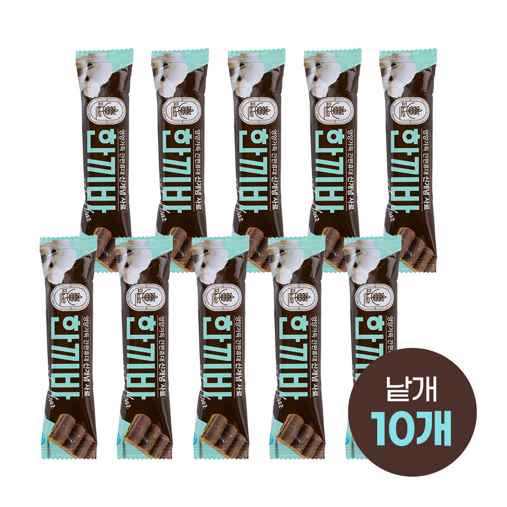 파브르 한끼바 기호성 좋은 저칼로리 저알러지 곤충단백질 사료 30g 10개 : T-bridge