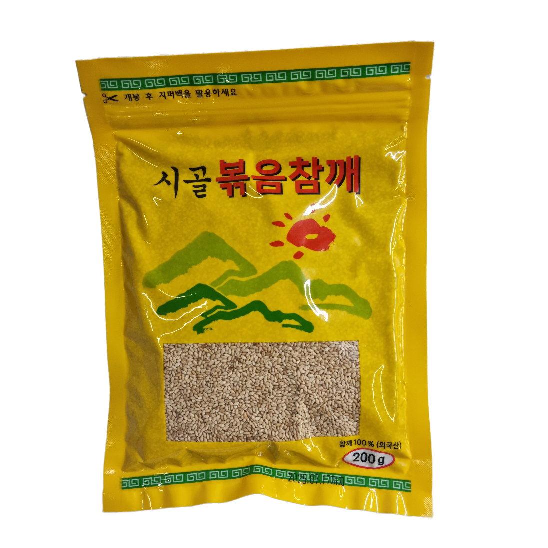 경천식품 시골 볶음 참깨 200g : 세계로유통