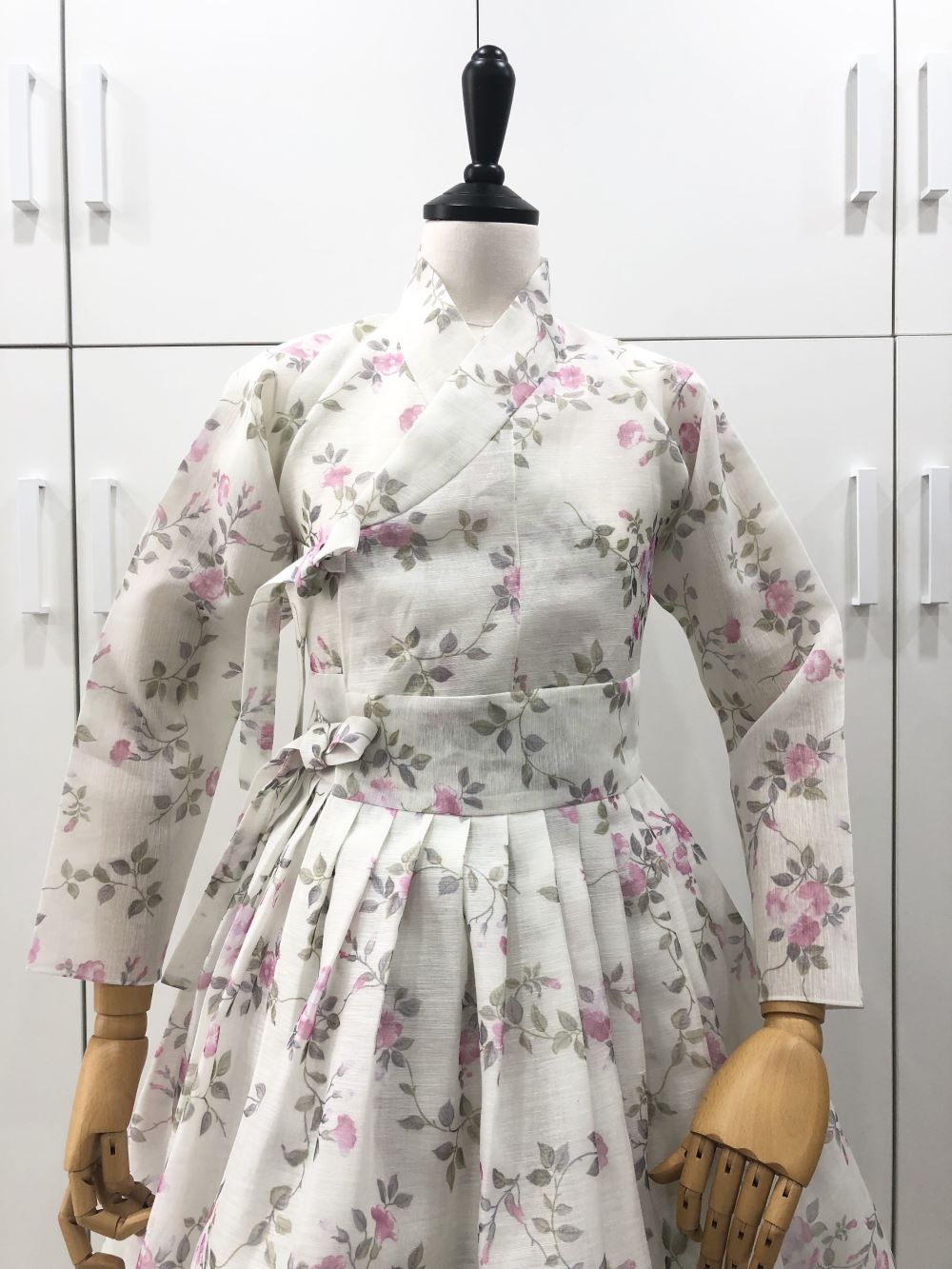 생활한복 샤벳플라워 철릭원피스 : 단미의 바늘꽃이야기