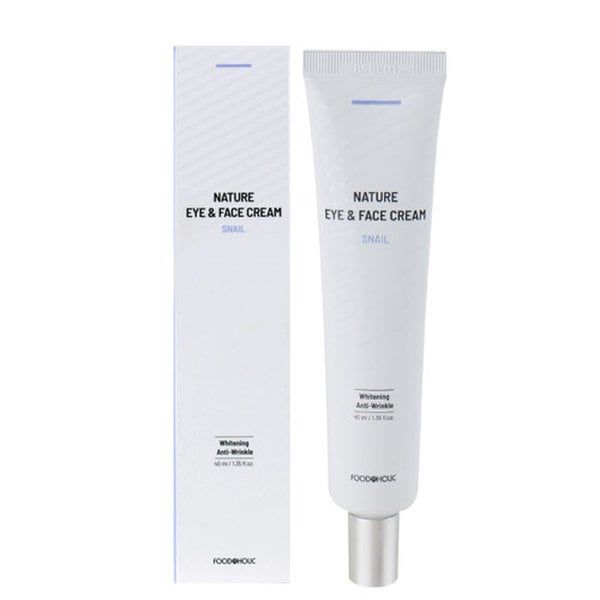 푸드어홀릭 푸드어홀릭 네이처 스네일 아이 앤 페이스 크림 40ml : 플리제이