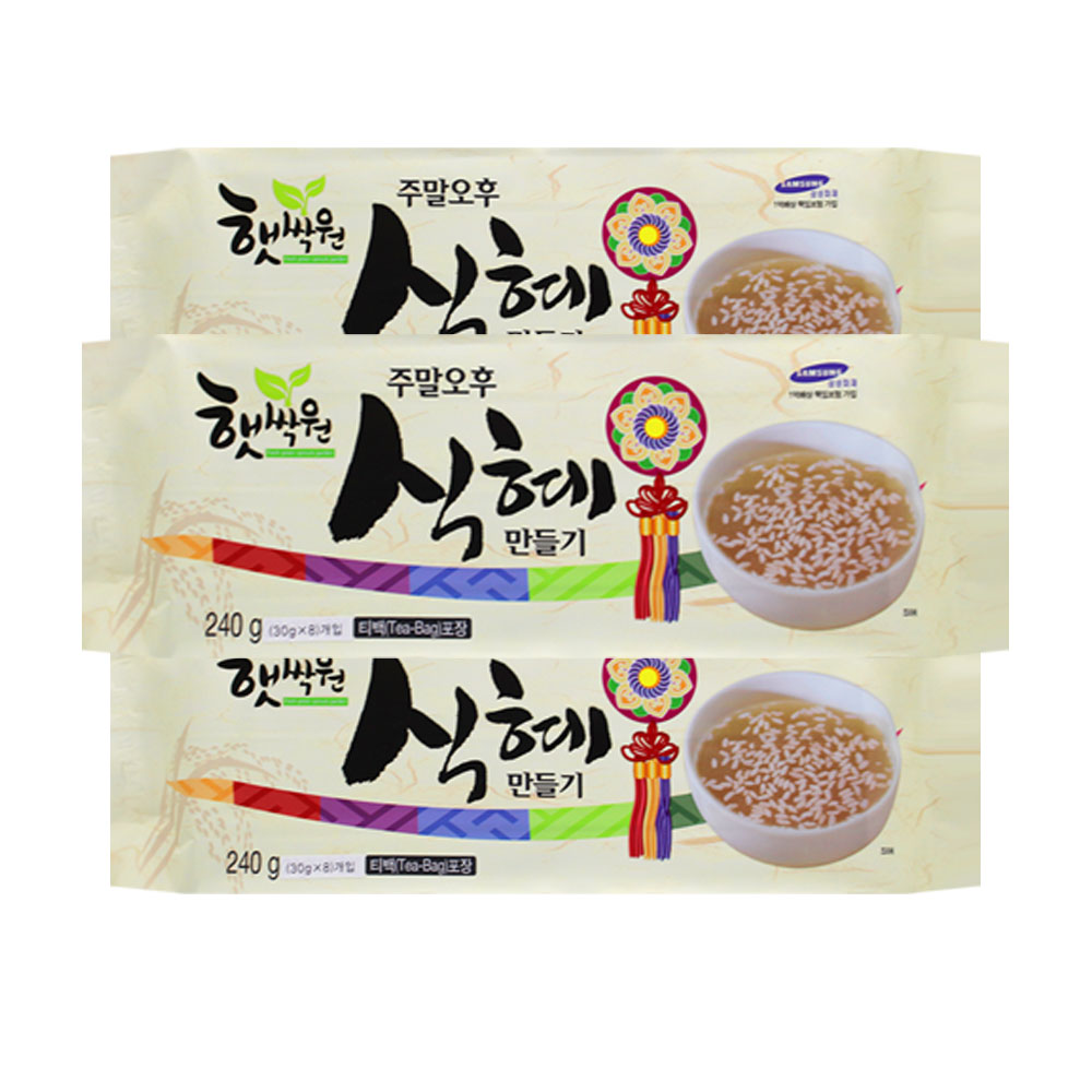주말오후식혜만들기 240g (30gx8티백) x3개 : 좋은세상-두원FNS