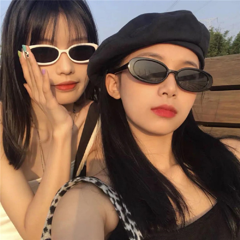 자외선차단 여자선글라스 제니선글라스 가벼운선글라스 UV400 긱시크 미노이 초등학생 힙한 : 아워버셜 OURVERSAL