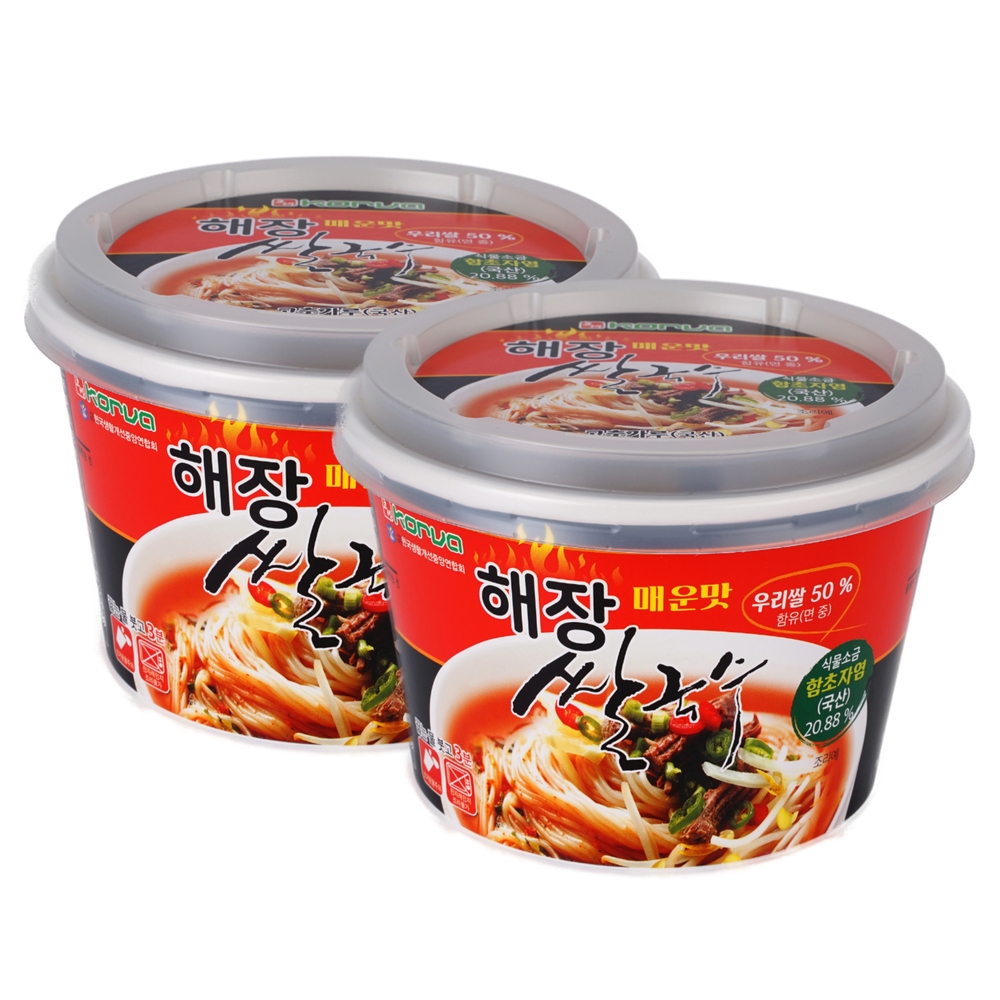 코바 즉석 해장 쌀국수 [92gX낱개 2개] : 코바식품 공식스토어