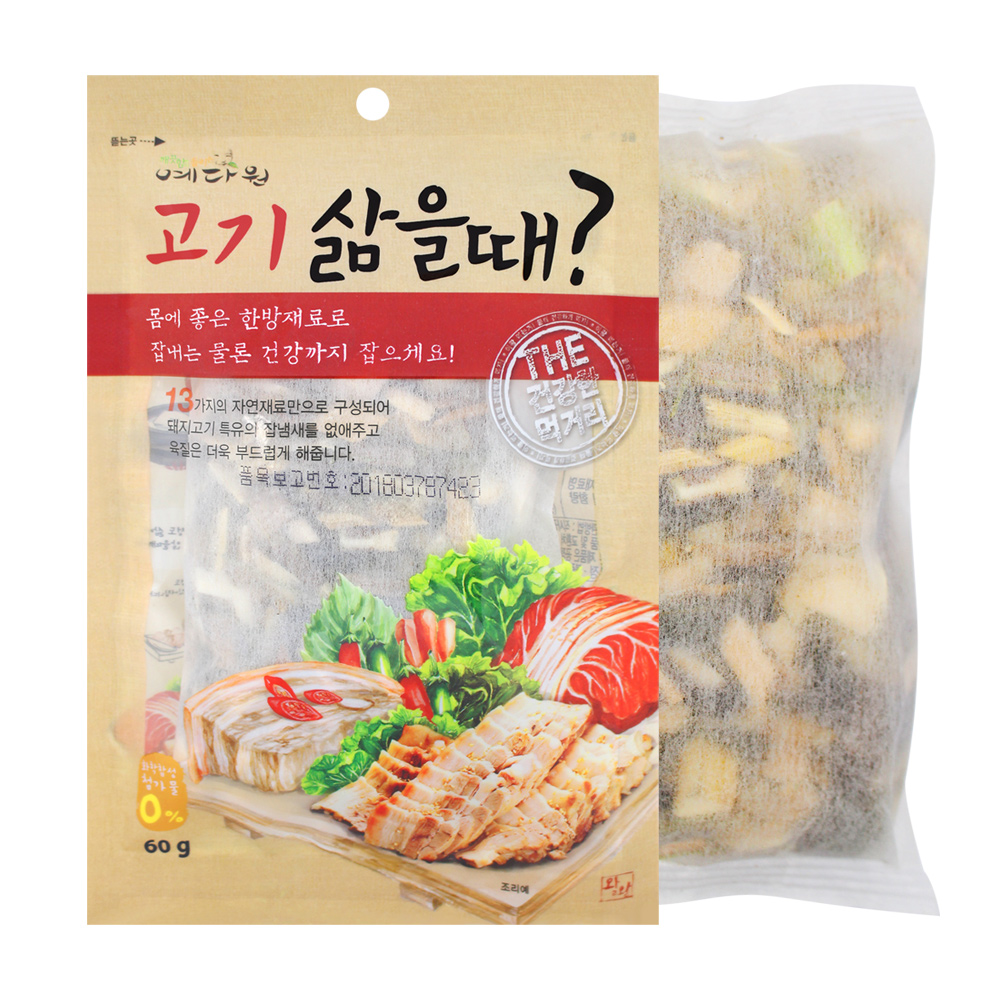 예다원 고기삶을때 수육재료 [60g] : 좋은세상-두원FNS
