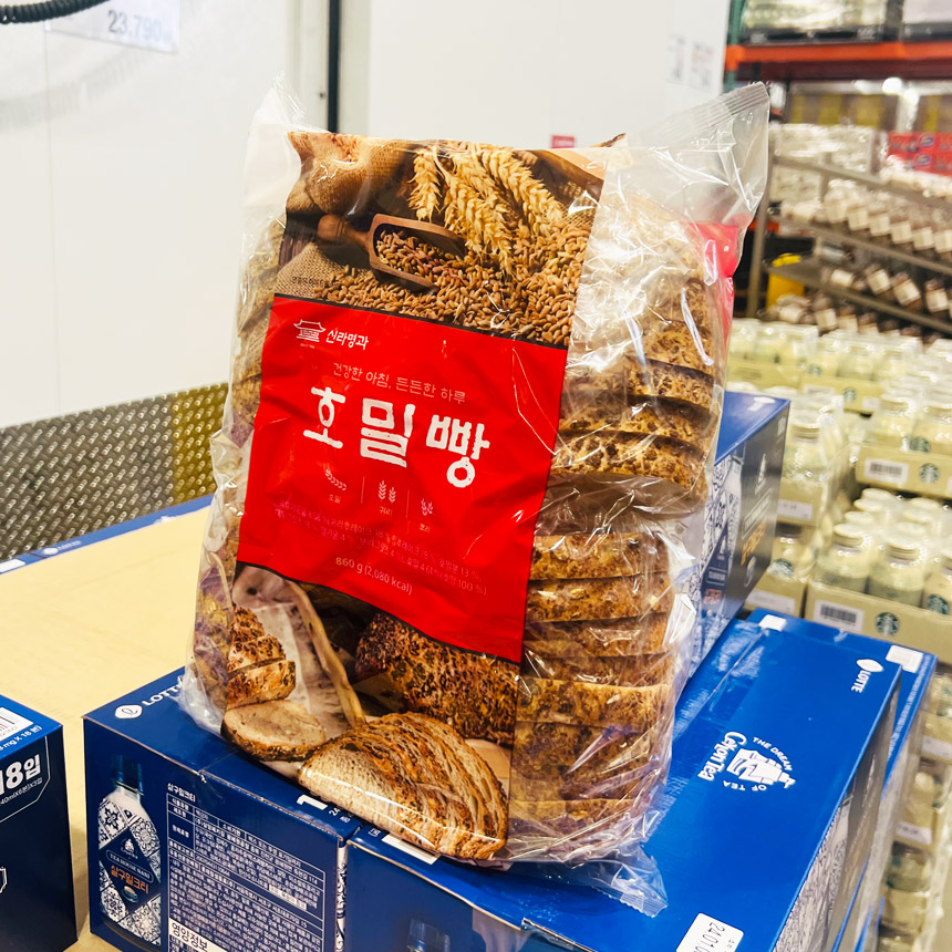 신라명과 호밀빵 215g 4개 코스트코 : 코코리빙마트