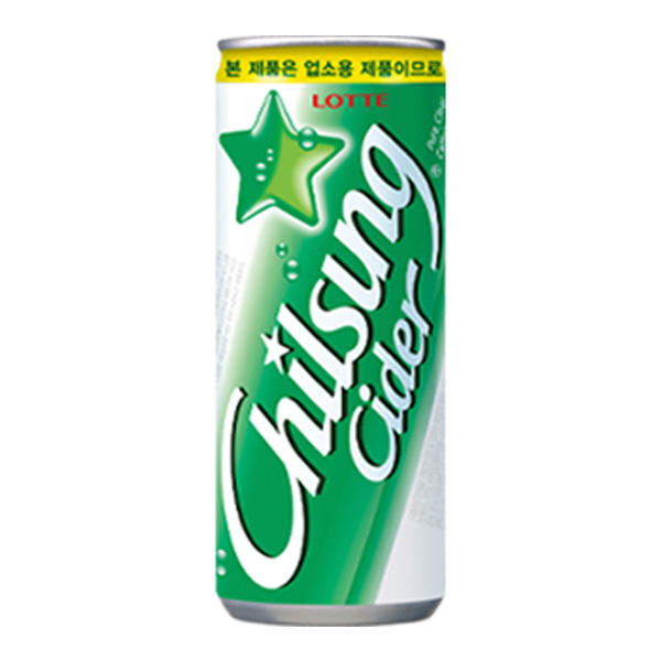 롯데칠성음료 칠성사이다 245ml 30캔 업소용 : 마니싸마켓