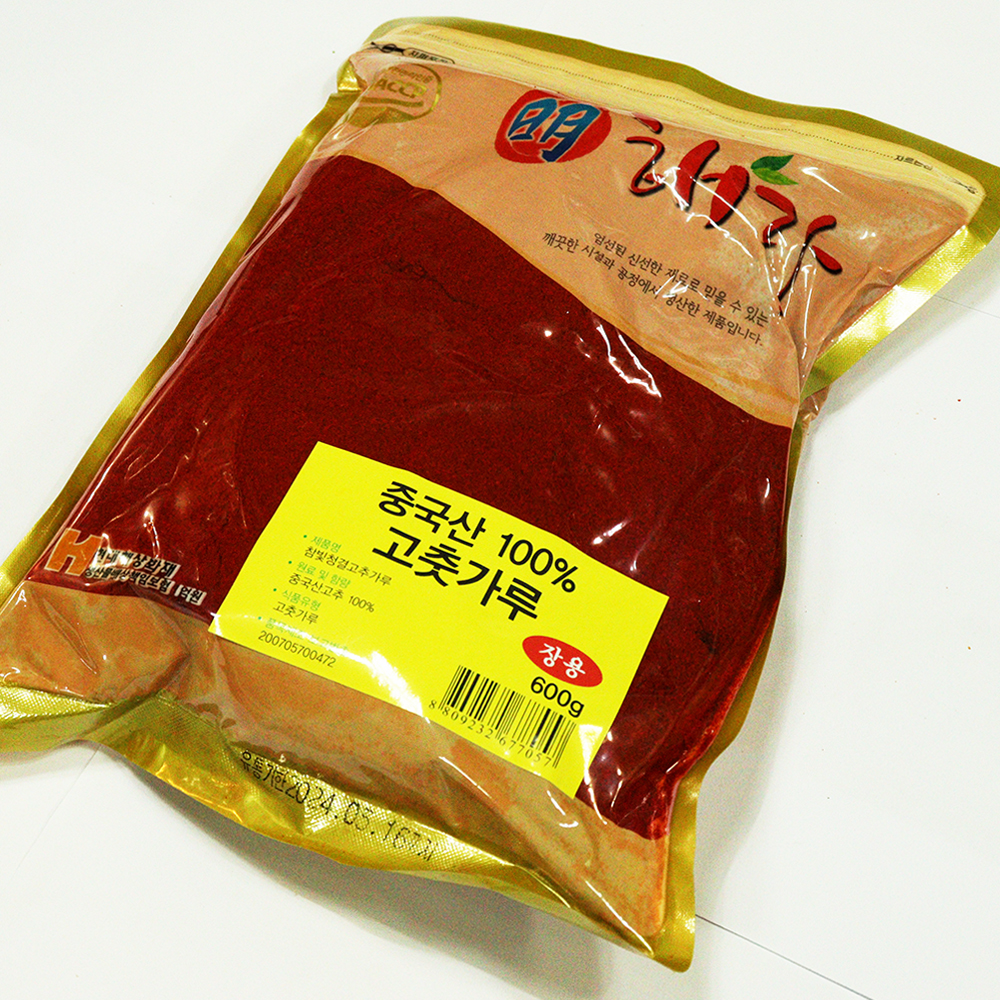 [포항시 배달] 깊은 맛의 장용 고춧가루 600g [죽도 명신상회] : 동네시장 장보기