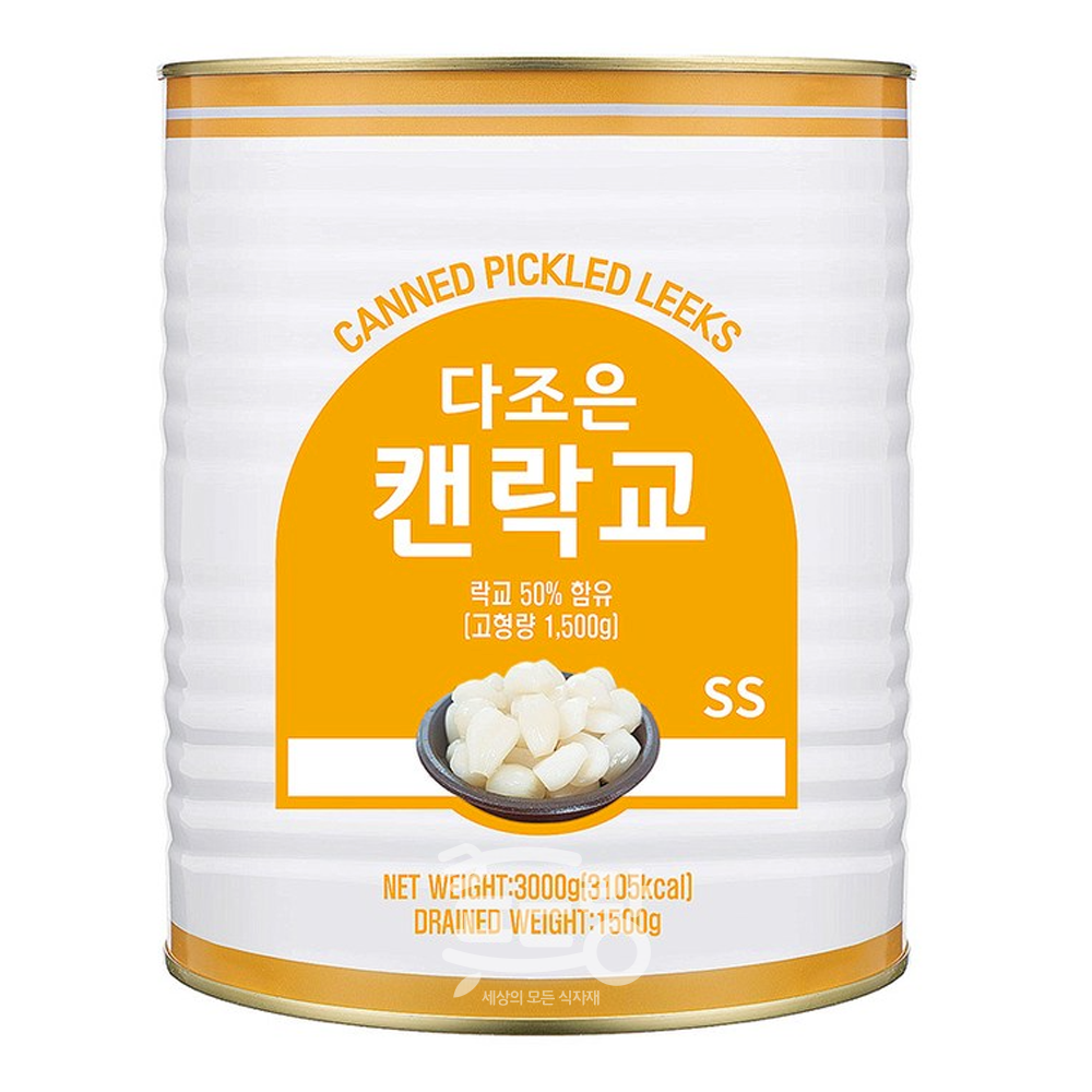 이엔푸드 다조은 락교 2S(대) 3kg : 푸 드 랑