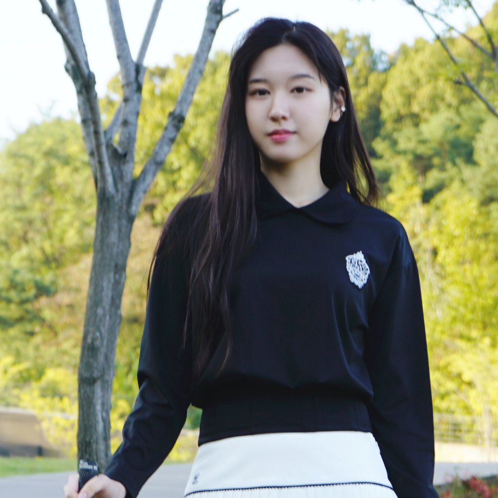 여성 골프티셔츠 핀턱 골프카라티 : 제이엘리제이