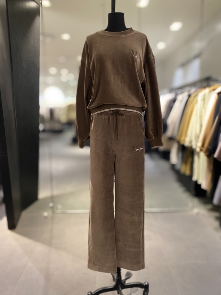 VOV 레터링 코듀로이 드롭 숄더 맨투맨(7123440101) : 현대시티아울렛동대문점 보브