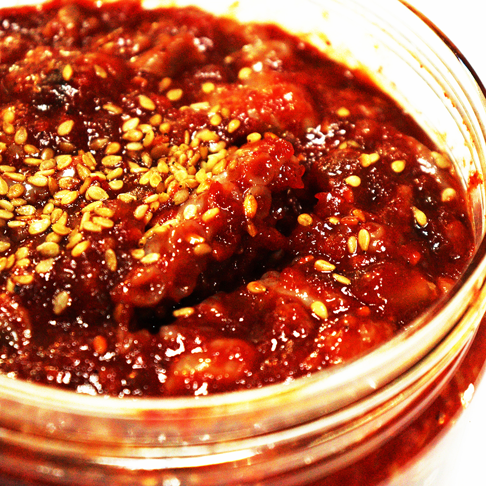 [포항시 배달] 밥맛이 자꾸 도는 낙지젓 500g [죽도 명신상회] : 동네시장 장보기