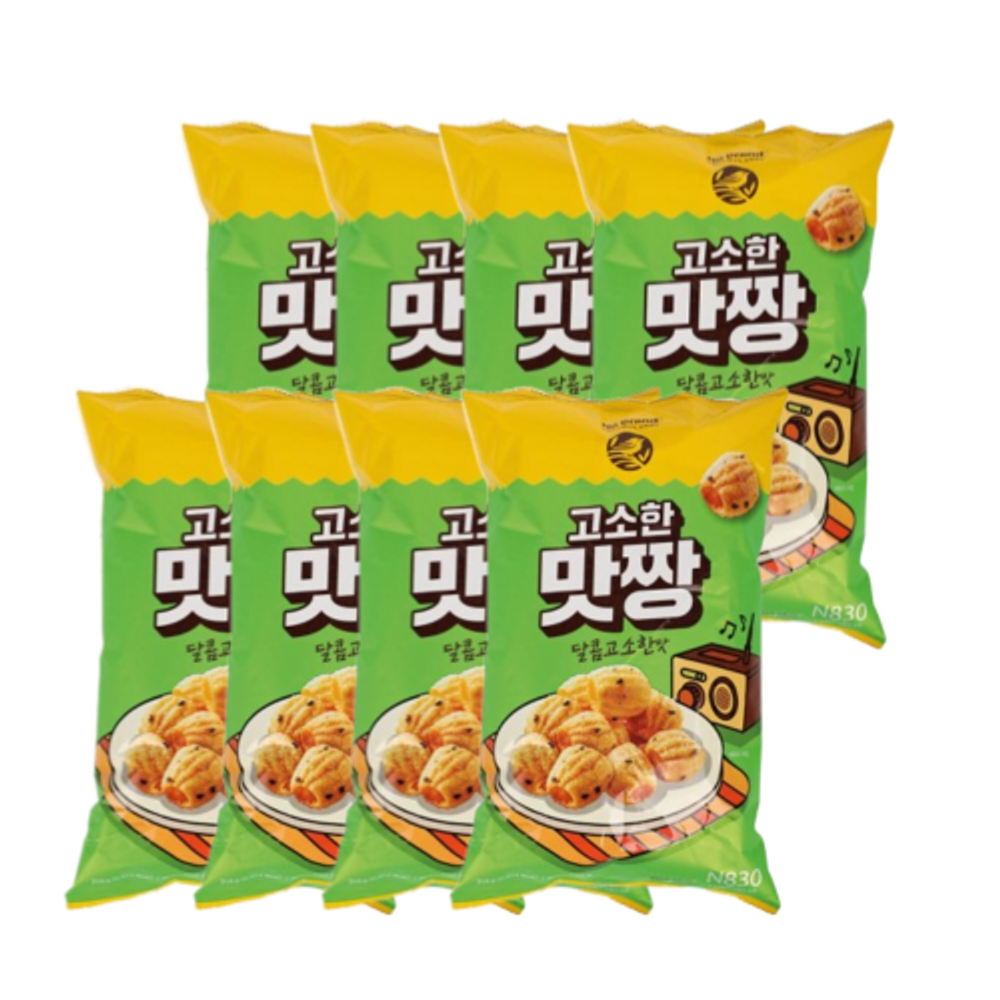 노브랜드 고소한 맛짱(달콤고소한맛) 310g 8개 대용량 : 빅퍼니스토어