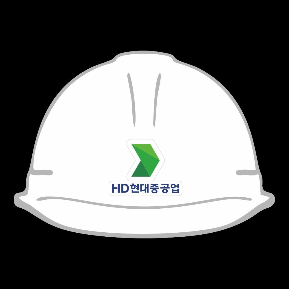안전모스티커 로고 상호 주문제작 강접PVC : 인천인쇄마을