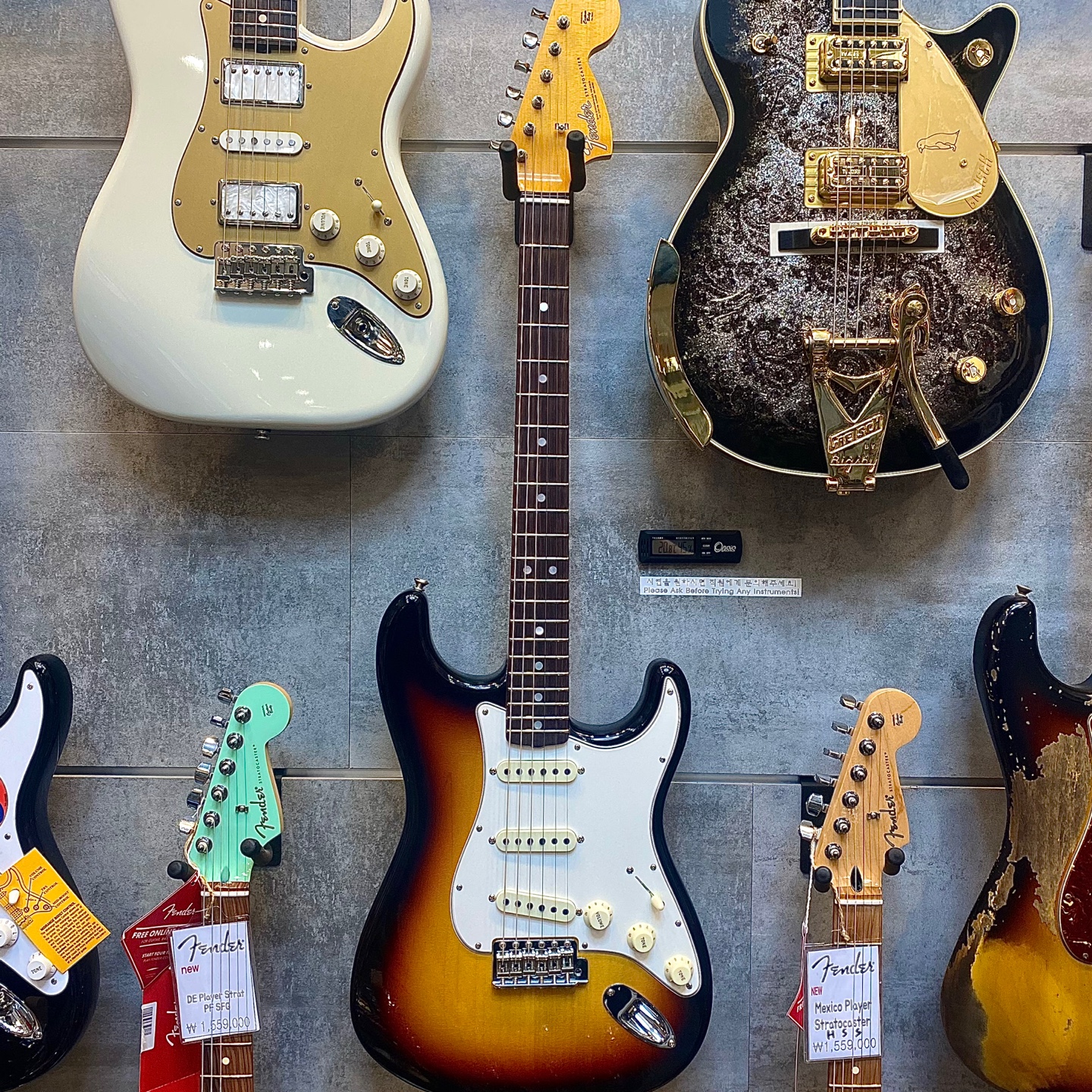 펜더 커스텀샵 스트렛 B2 66 Strat LCC 3톤 썬버스트 : 경은어쿠스틱