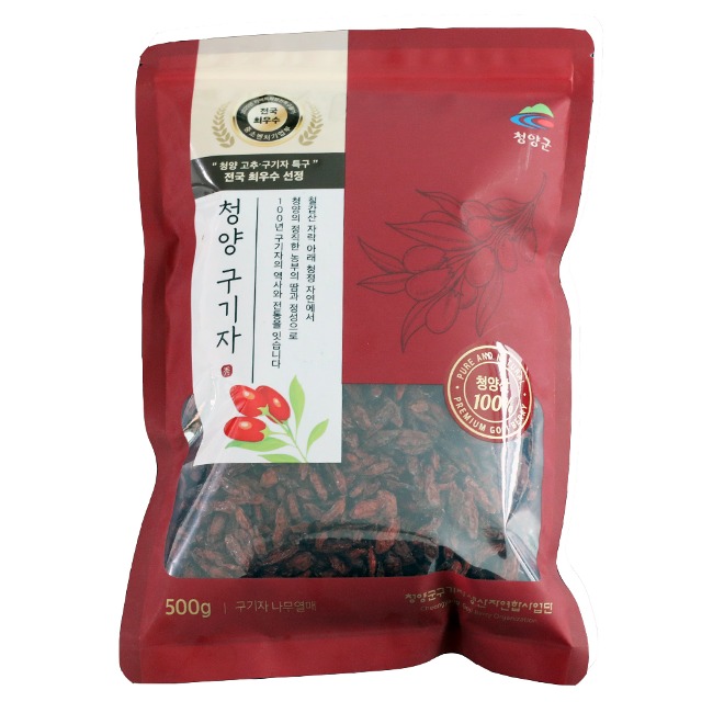 신식농장 산지직송 GAP 인증 건구기자 500g : 칠갑마루