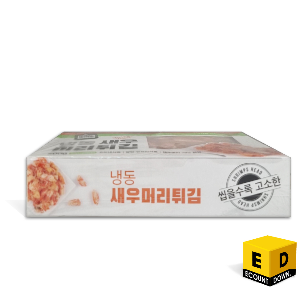 냉동 새우머리튀김 500g 새우튀김 에어프라이어 조리 : 카운트다운세이브마켓