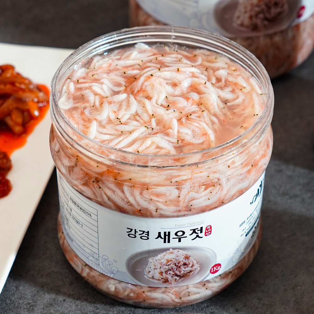 새우젓 강경 추젓 국내산 새우젓갈 1kg : 온데이마켓
