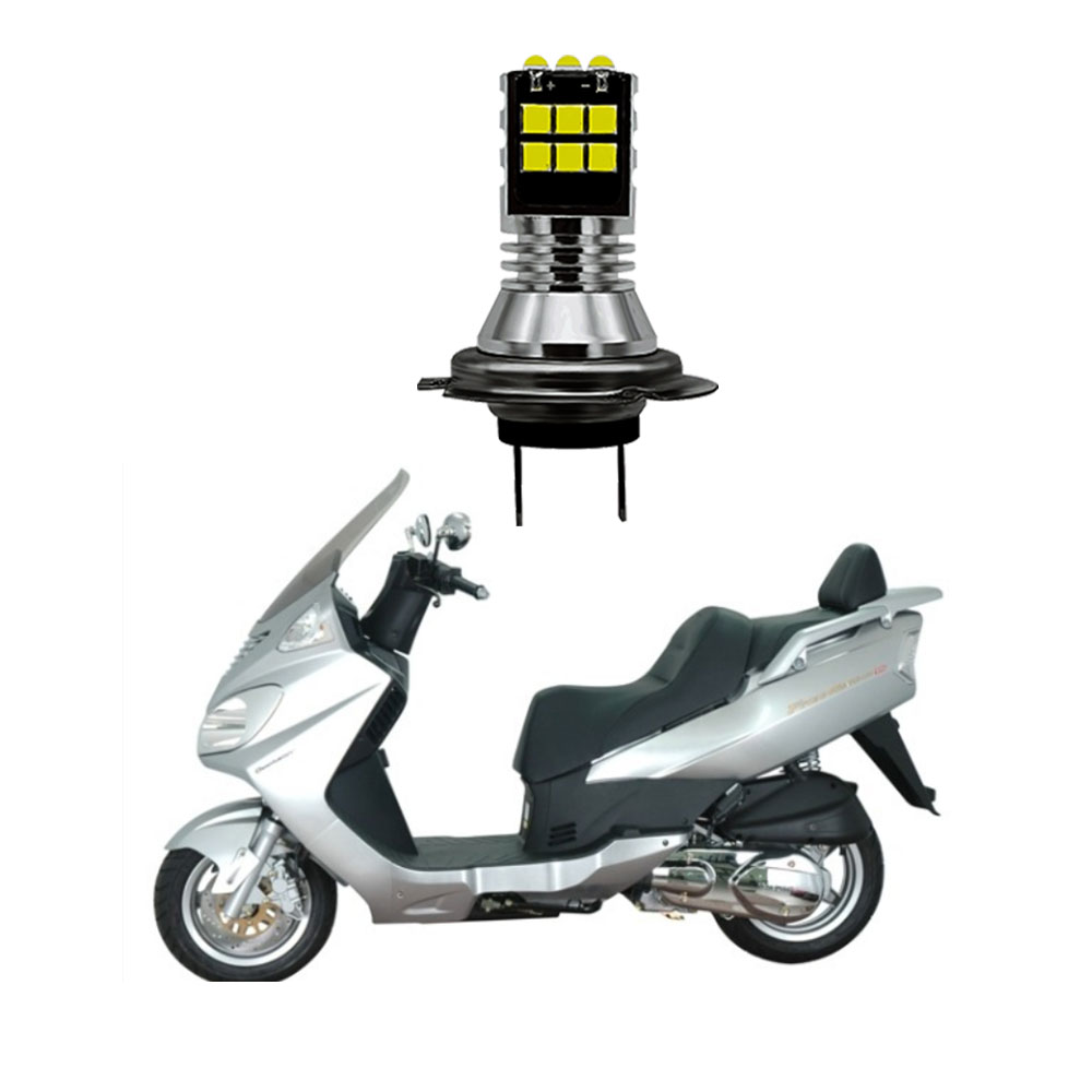 오토모듬 오토바이 대림 프라윙 H7 15 LED전조등 라이트 전구 (개당판매) : 오토 모듬