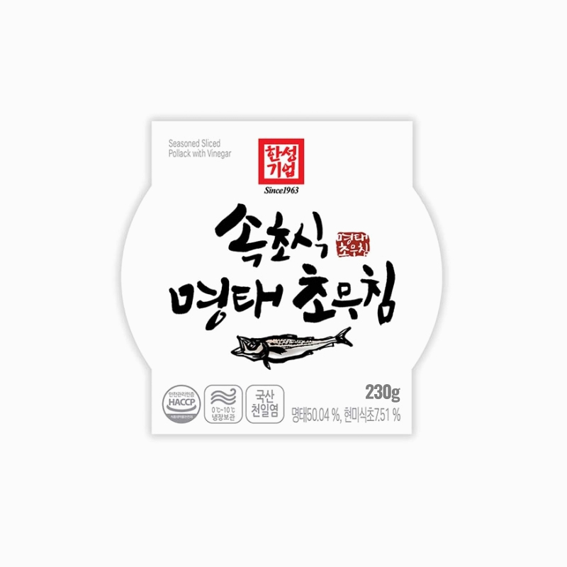 한성기업 속초식 명태초무침 230G 냉장 : 마미스푸드