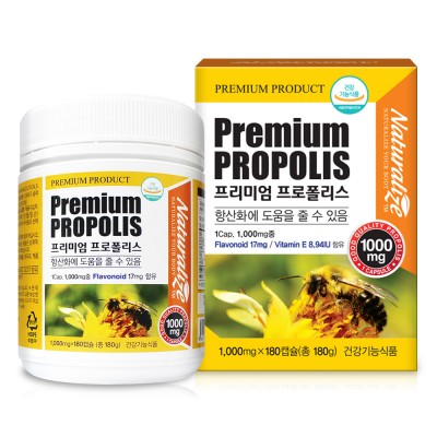 라이즈 프리미엄 프로폴리스1000mg 180정 : 선인라이프