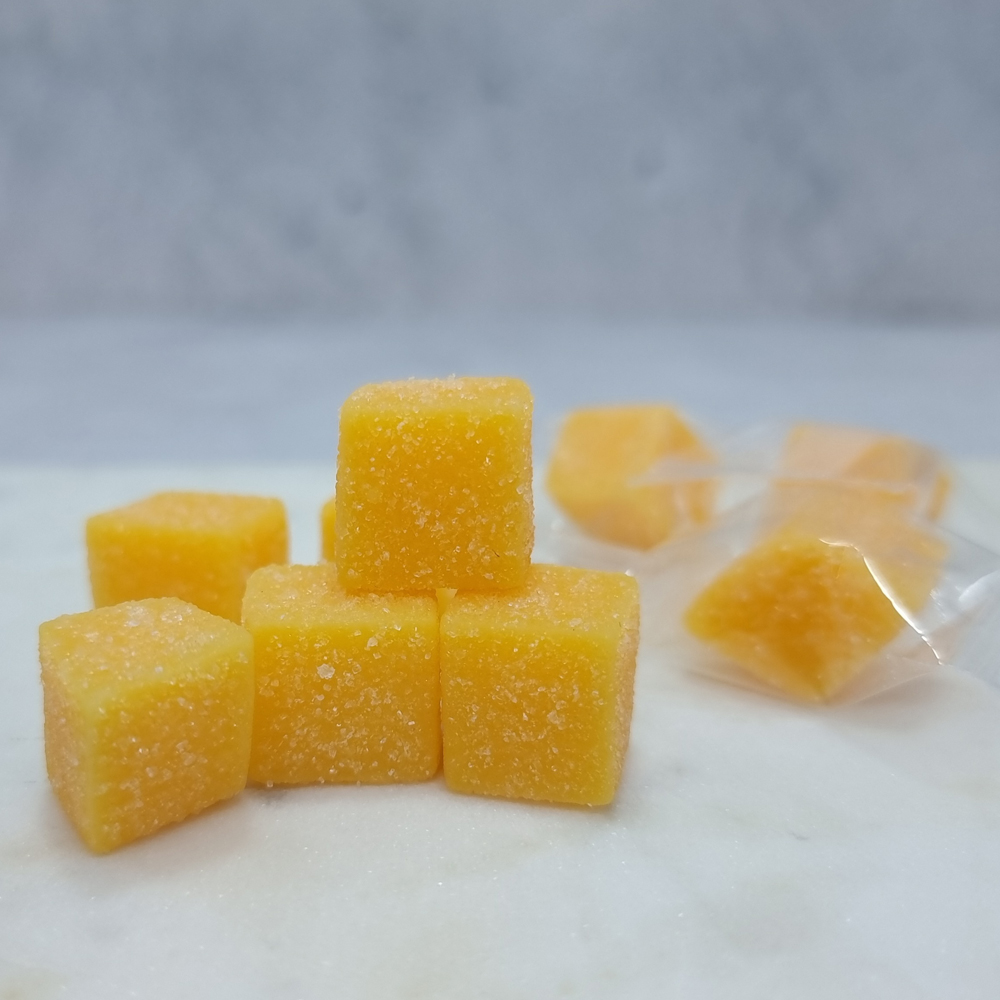 애플 망고 맛 까먹는 망고큐브 젤리 1kg (500gx2) : 칠선생