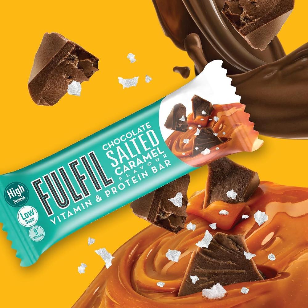 풀필 프로틴 바 Fulfil Fulfil Vitamin Protein Bar 40g 15개 : 라 빅토리아