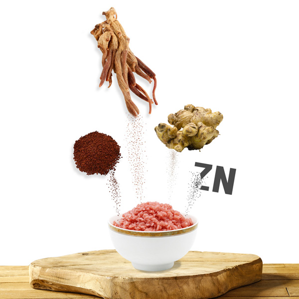 엄마에게 주고싶은 쌀 500g 면역증진 돕는 홍삼 추출물 함유 건강식단 기능성표시쌀 : 색다른 쌀 - 바비조아