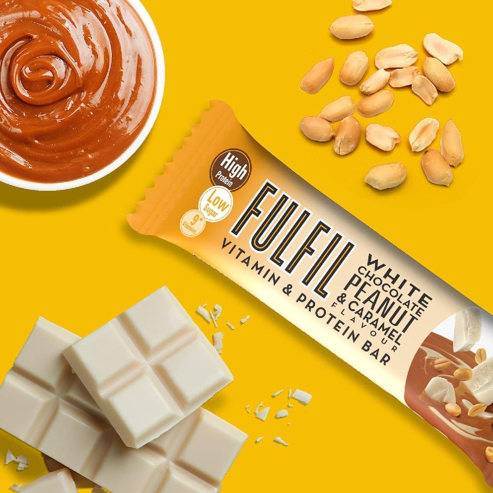 풀필 프로틴바 Fulfil Vitamin Protein Bar 화이트 초콜릿 55g 15개 : 라 빅토리아