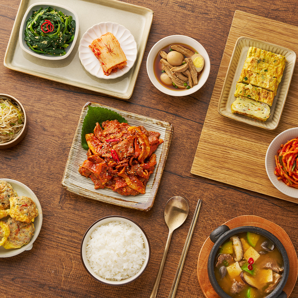 여누반찬공방 한상차림 가정식 집밥 일주일 구독 새벽배송 정기배달 정기배송 맛있는반찬가게 : 여누반찬공방
