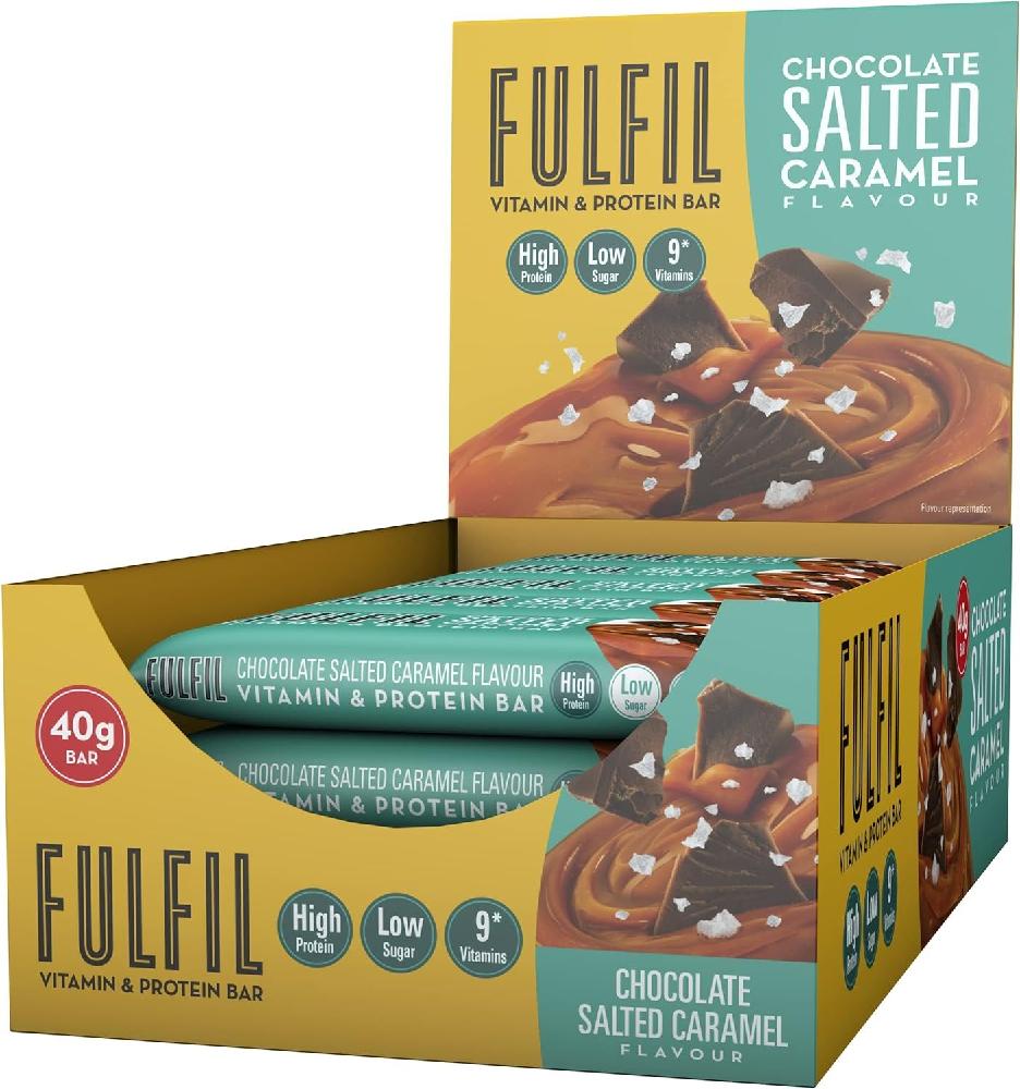 풀필 프로틴 바 Fulfil Fulfil Vitamin Protein Bar 40g 15개 : 라 빅토리아