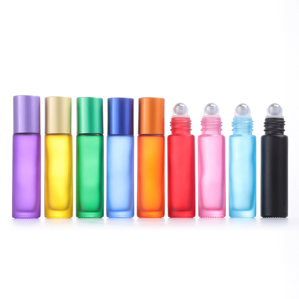5ml 아로마 향수 오일 무지개색 롤온 향수 공병 : 모든스토아