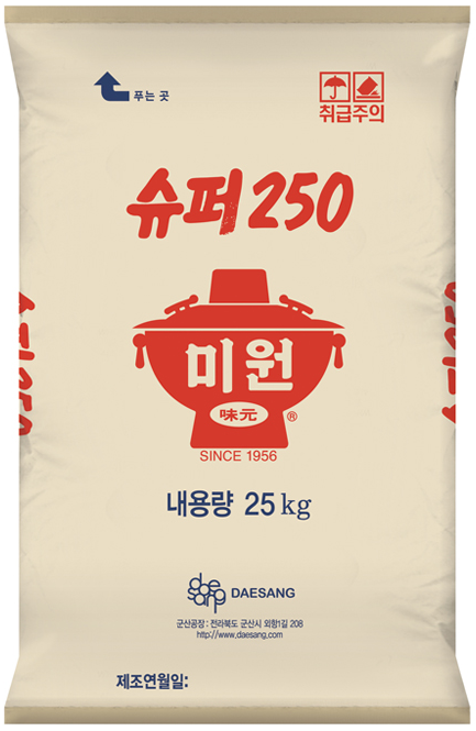 대상 미원 슈퍼 250 25kg : 국대 장터