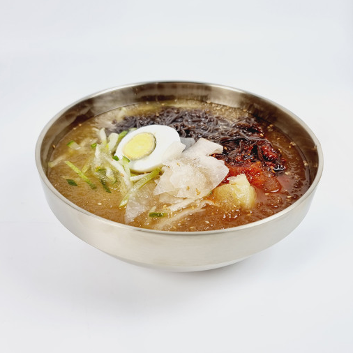 티타늄 이중스텐 냉면기 비빔밥 국수 냉면 그릇 면기 21cm : 부엌부엌