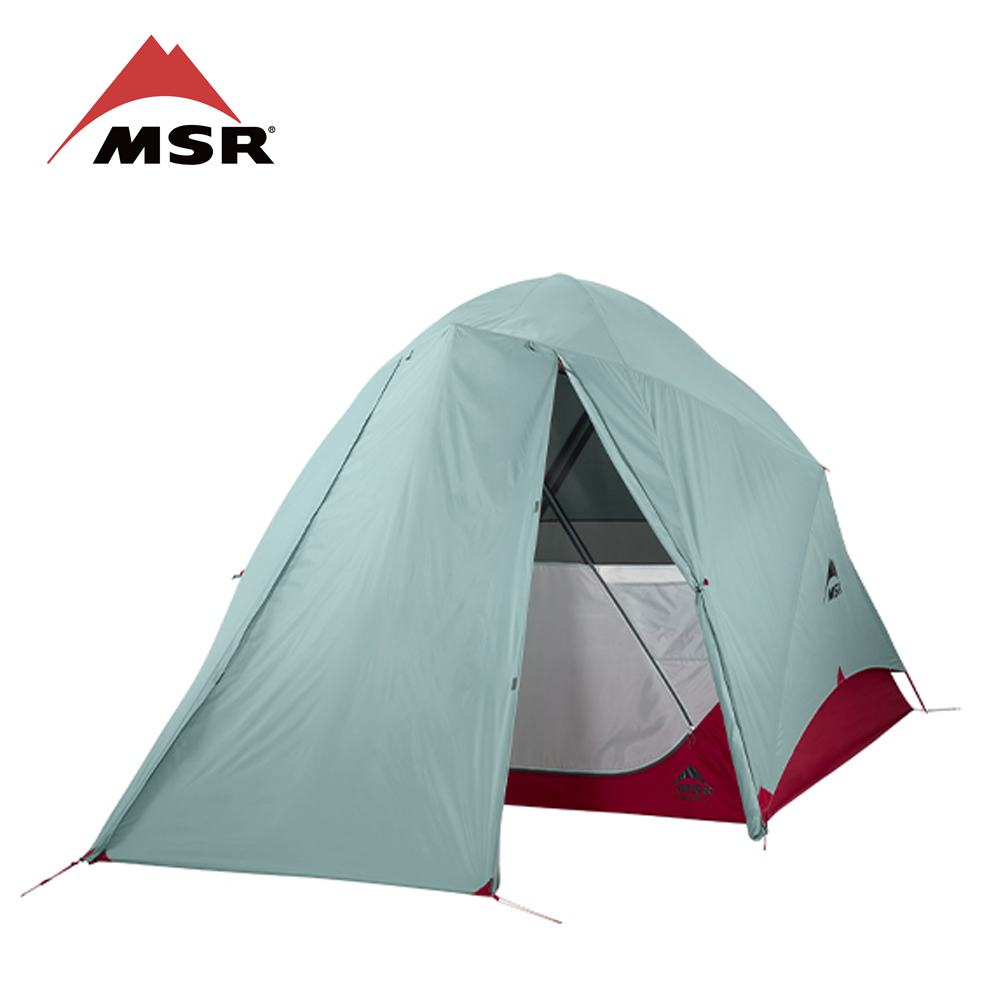 MSR 해비스케이프4 텐트 / 4인용 패밀리 베이스캠핑 텐트 호상사정식 : 산이좋은사람들