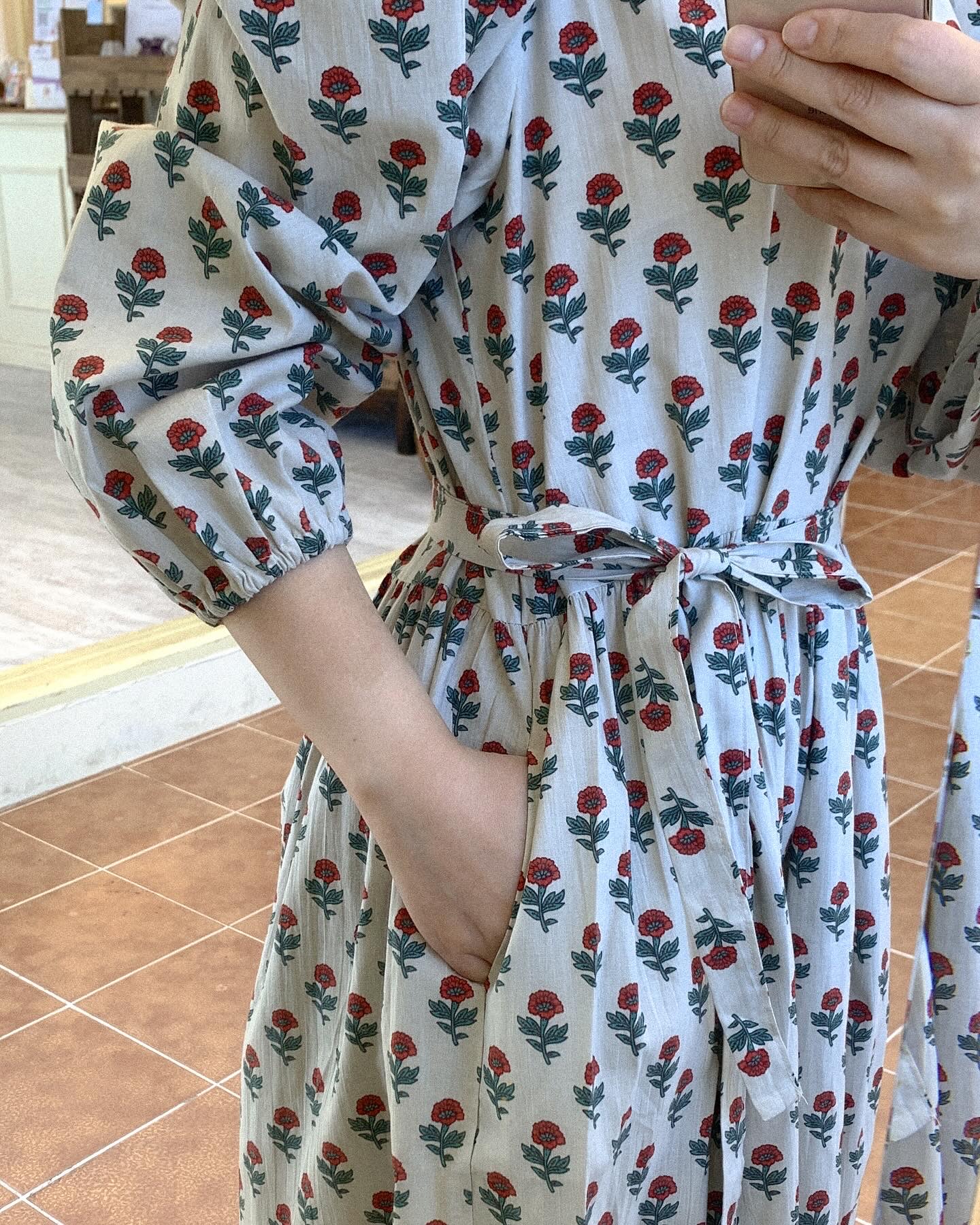 플라워 원피스 2color : 깃들