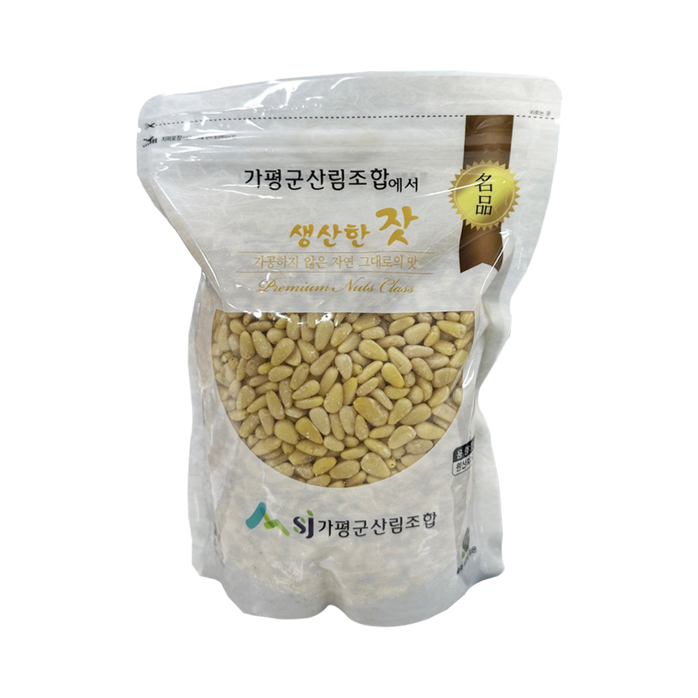 가평군산림조합에서 생산한 잣 (황잣, 백잣) 500g (8809052280635) : 서울서남부농협하나로마트