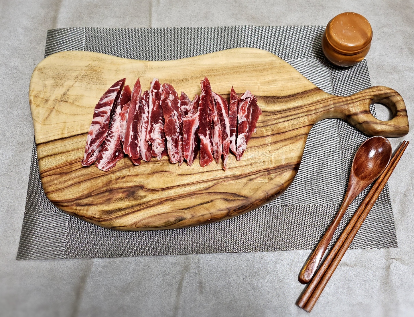 진선미트 지방완벽제거 미국산 소갈비살 늑간살 꽃갈비살 블랙앵거스 CAB급 캠핑고기 500g,1kg : 진선미트