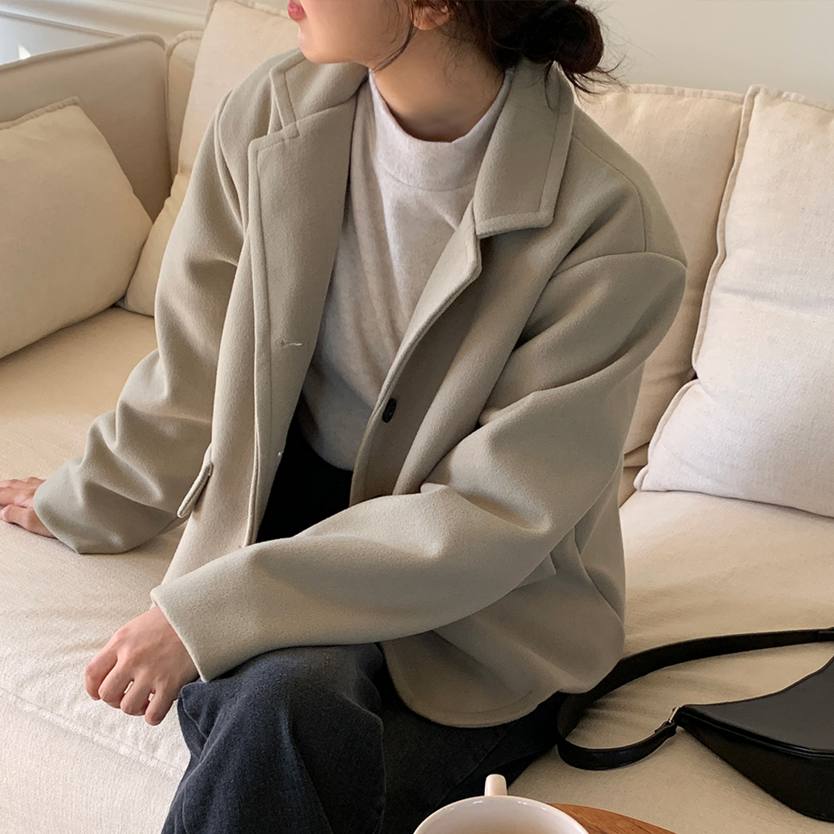 무렐루 카라넥 테일러드 코트 : Lindashop