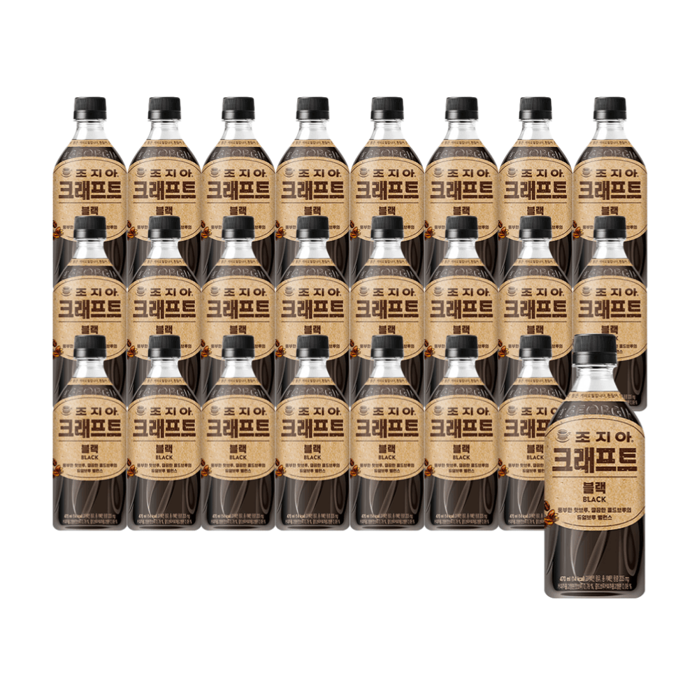 코카콜라음료 조지아 크래프트 블랙 470ml x 24페트 : 트렌드피아