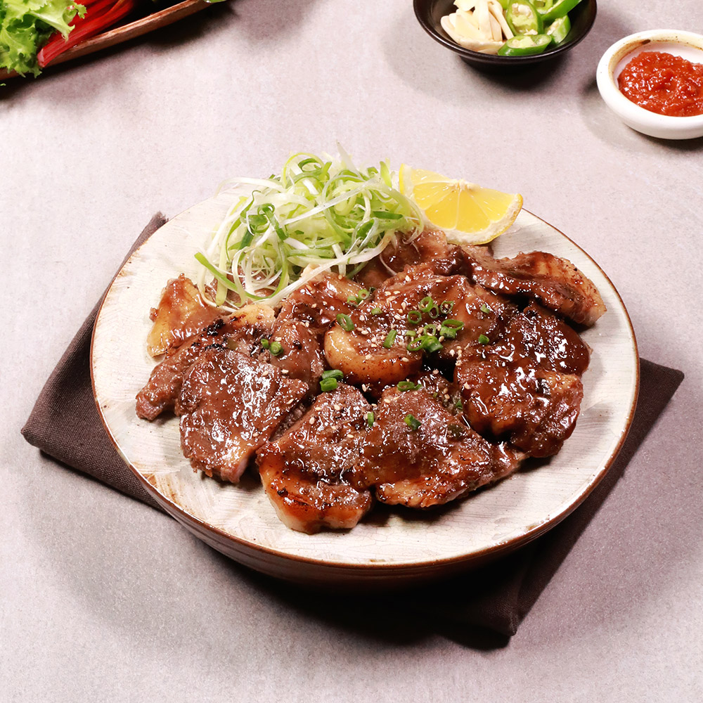 한입 LA갈비 양념 소갈비 돼지왕구이 500g 포천이동갈비 : 푸드 장