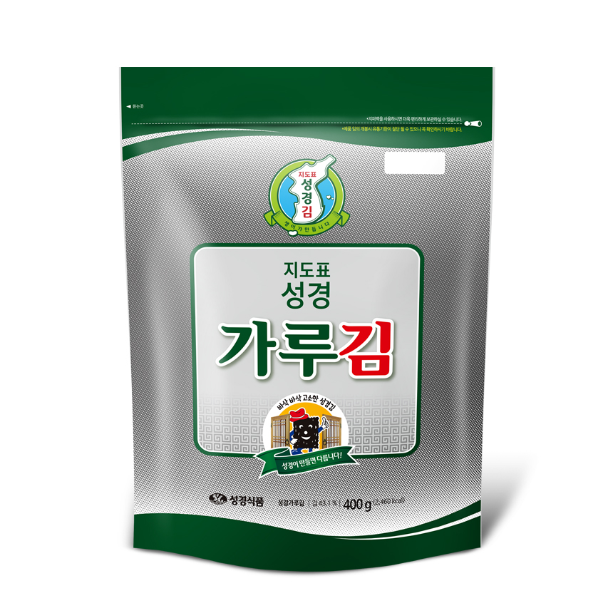 [성경김본사] 지도표 업소용 대용량 재래 김가루 400g, 1개 : 주식회사 성경식품
