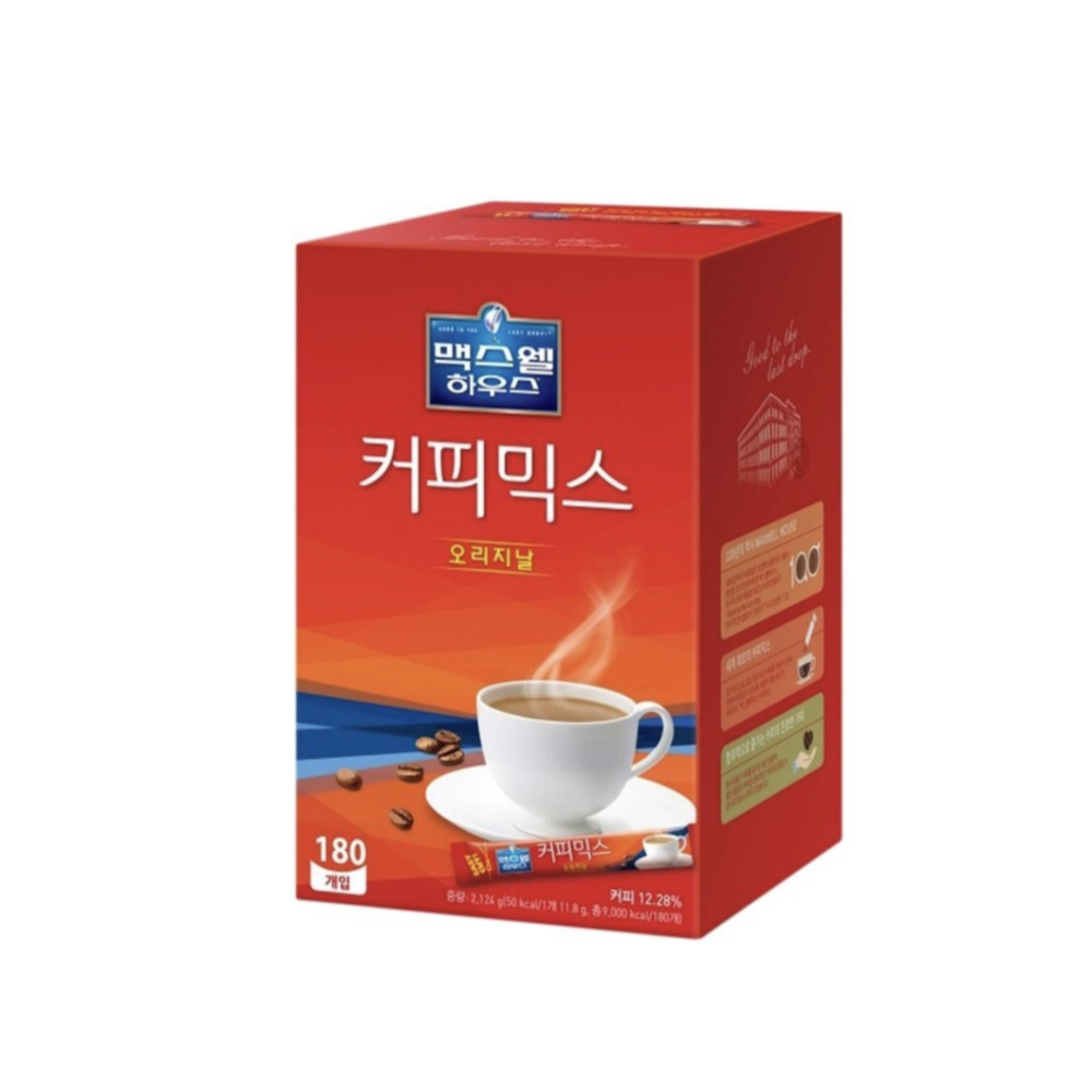 동서 맥스웰 하우스 오리지날 커피믹스 180T : 우화푸드몰