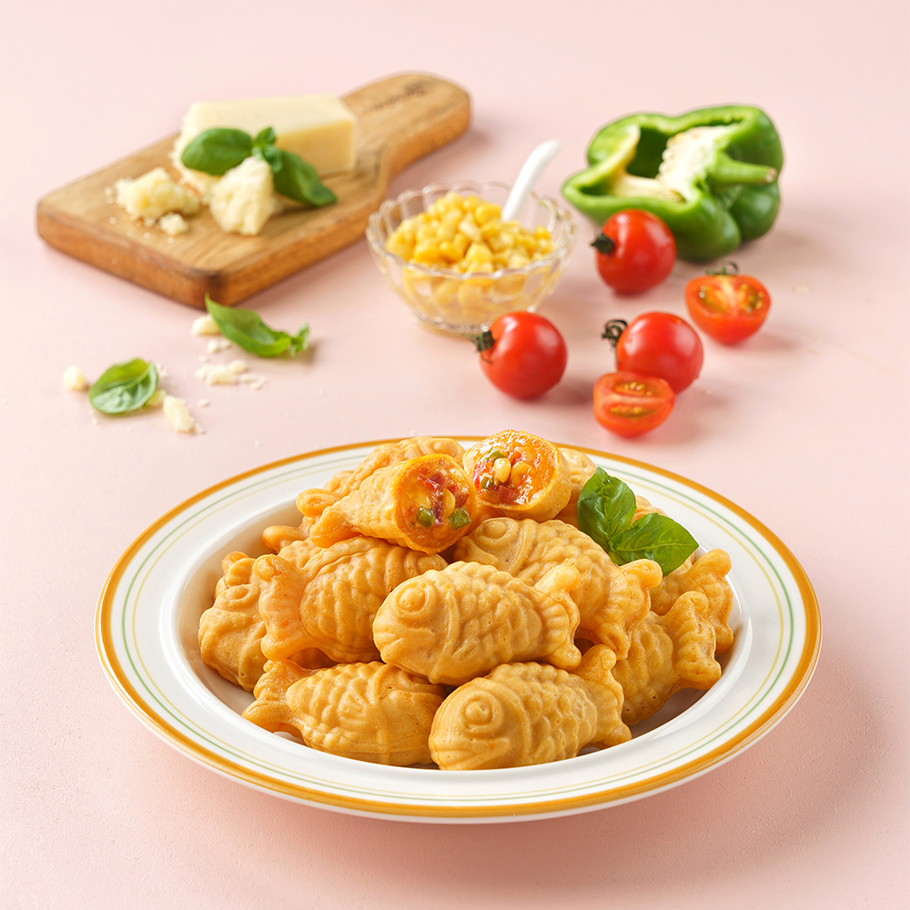 하우스원푸드 델리 한입 미니 피자붕어빵 700g : 하우스원푸드