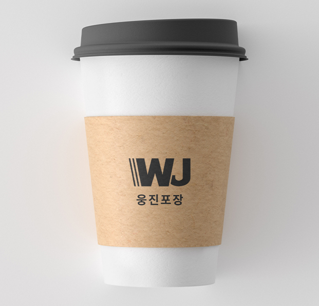 컵홀더 인쇄제작 테이크아웃 컵홀더(10/13)온스 1매 : 제이K컴퍼니