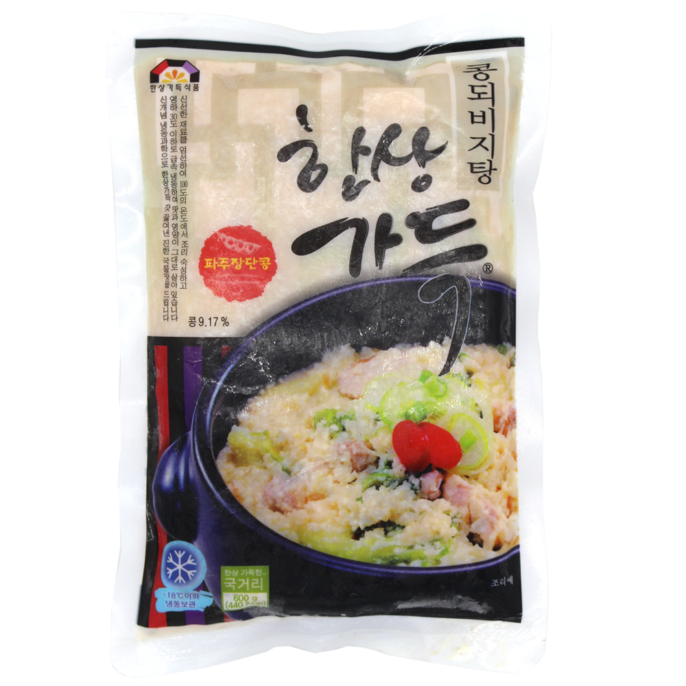한상가득 콩되비지탕 600g : 올심찬