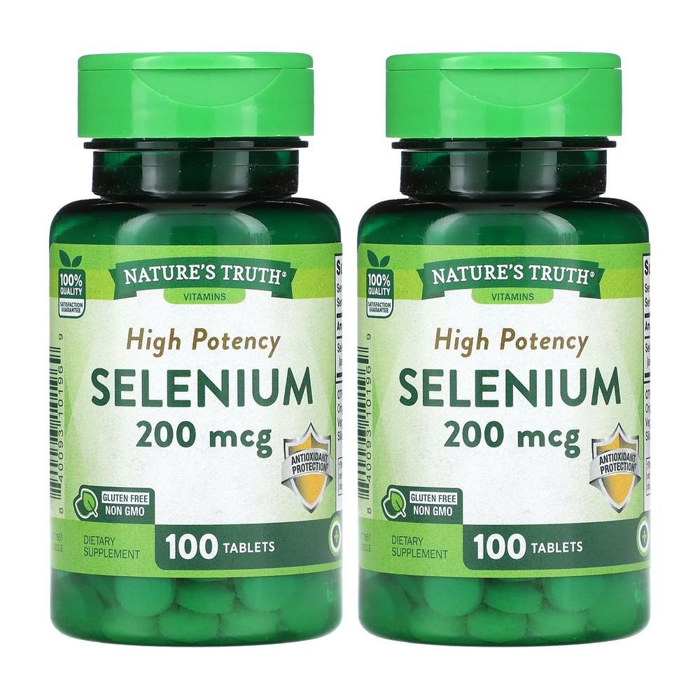 네이처스트루스 셀레늄 200mcg 100정 2병 세레늄 셀레니움 고효능 SELENIUM : BESTA