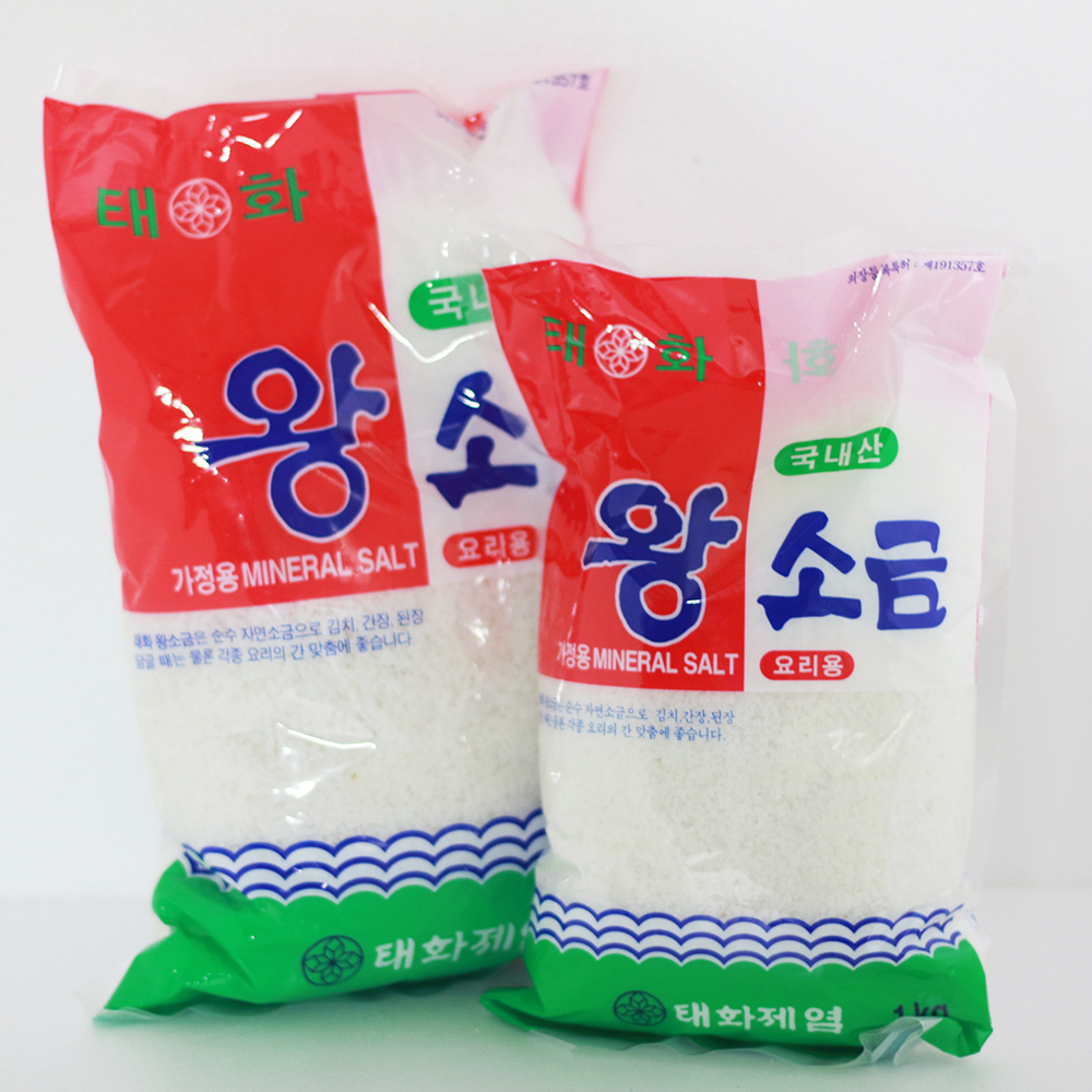 [포항시 배달] 소금중에서도 으뜸 신안 천일염 1kg 2kg [죽도 명신상회] : 동네시장 장보기