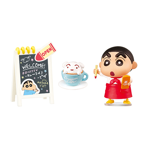리멘트 식완 단품  크레용 신짱 짱구는 못말려 크레용 카페 1번 : 오즈 앤 앤즈