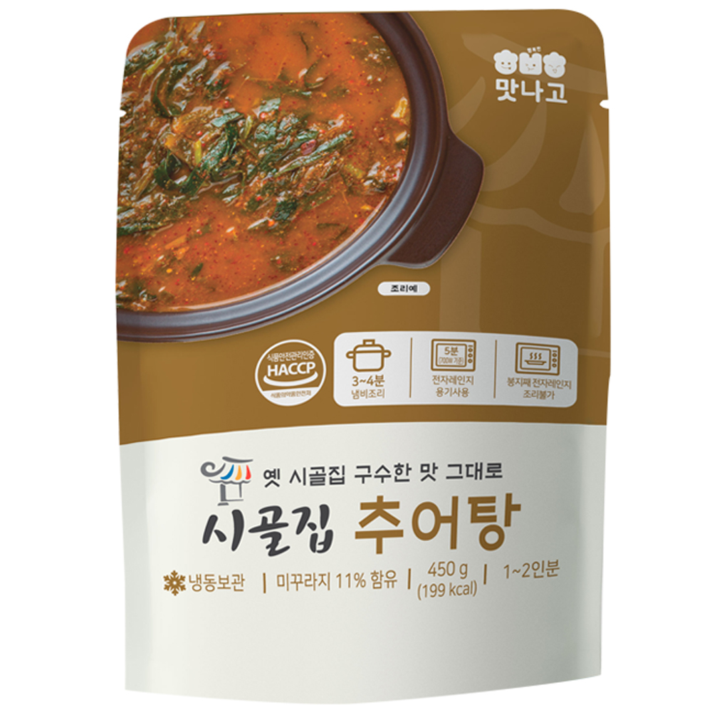 맛나고 시골집추어탕450g 14개입 : 대화농산 맛나고